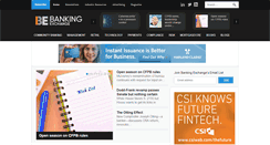 Desktop Screenshot of bankingexchange.com